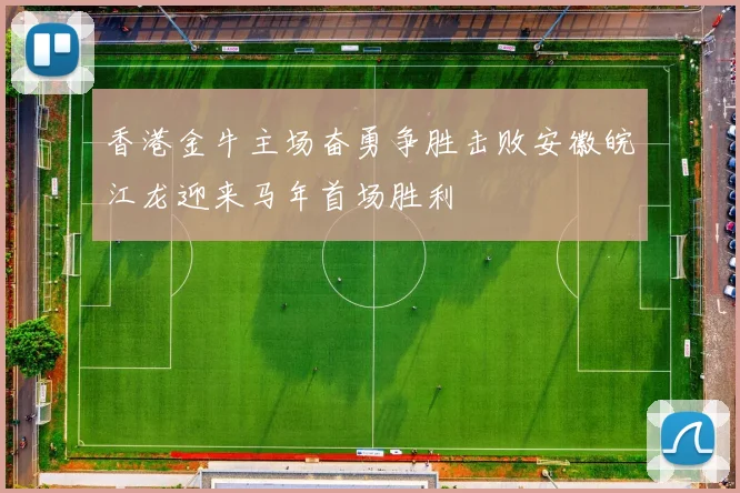 香港金牛主场奋勇争胜击败安徽皖江龙迎来马年首场胜利