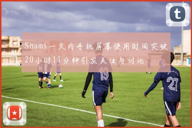 Shams一天内手机屏幕使用时间突破20小时11分钟引发关注与讨论